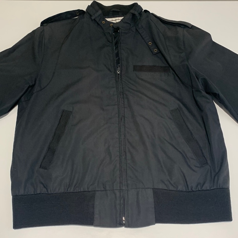 Vintage Campus Members Only Style Racer Jacket